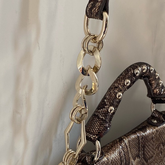 CHRISTIAN AUDIGIER Faux leather metallic bag - Picture 5 of 8